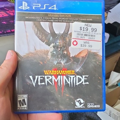 Warhammer: Vermintide 2 Deluxe Edition - PS4 2018 M-Rated Online Multiplayer