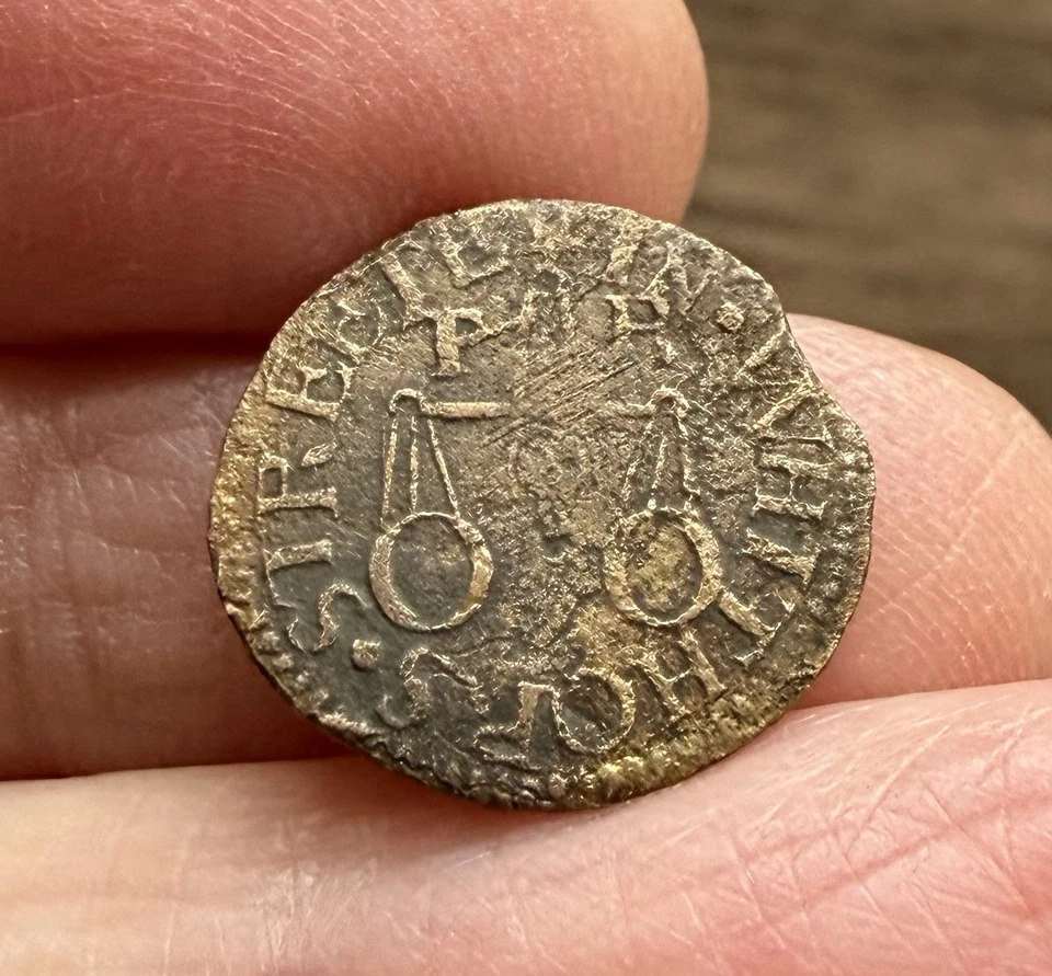 17TH CENTURY TOKEN LONDON, WHITE HORSE STREET (RATCLIFF) COPPER FARTHING - Image 2 of 2
