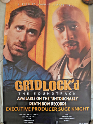 Gridlock d (1997) Soundtrack Promo Poster Death Row Records