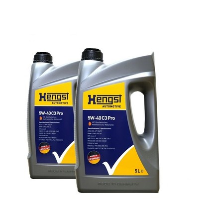 Motoröl Multipack HENGST FILTER 2x5L 5W-40 C3 Pro DE Low SAPS Longlife für PKW