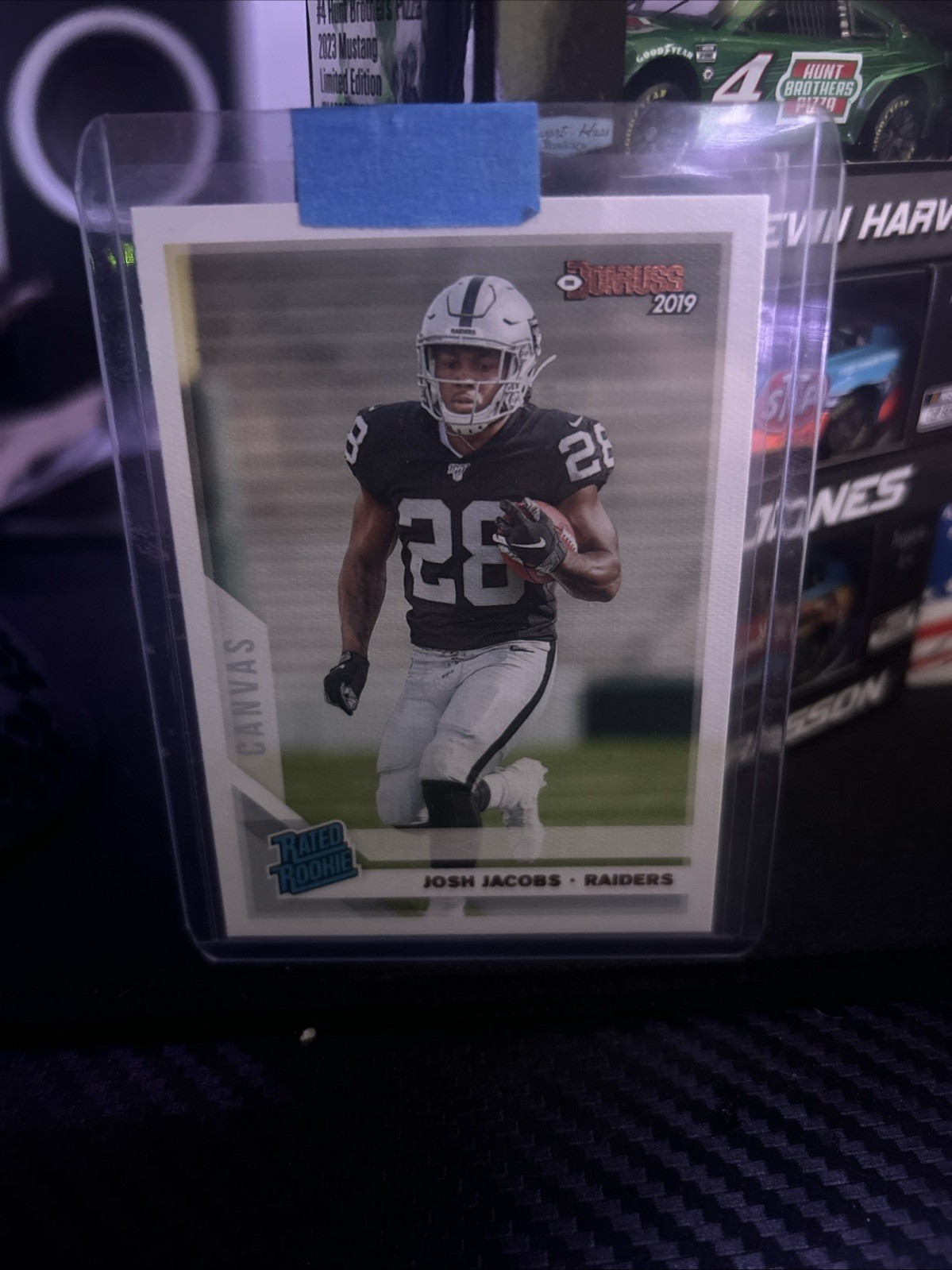 2019 Panini Donruss - Rated Rookie Josh Jacobs #308 Canvas (RC)