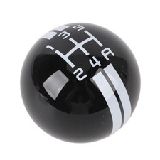 5 Speed Shift Knob Round Ball Manual Shift Knob With 3 Adapters For Mustang