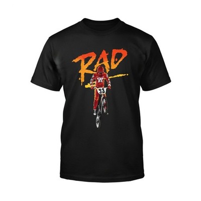 RAD Cru Jones 80s BMX Movie Racing Retro Tribute Memorial Graphic Tee Shirt