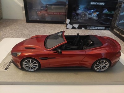 1/18 TECHNOMODEL MITHOS ASTON MARTIN VANQUISH VOLANTE VOLCANO RED 1 OF 25