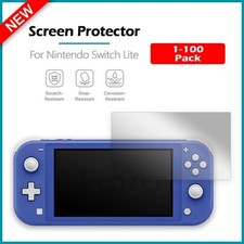 1-100 LOT LCD Ultra Clear HD Screen Shield Protector for Nintendo Switch Lite