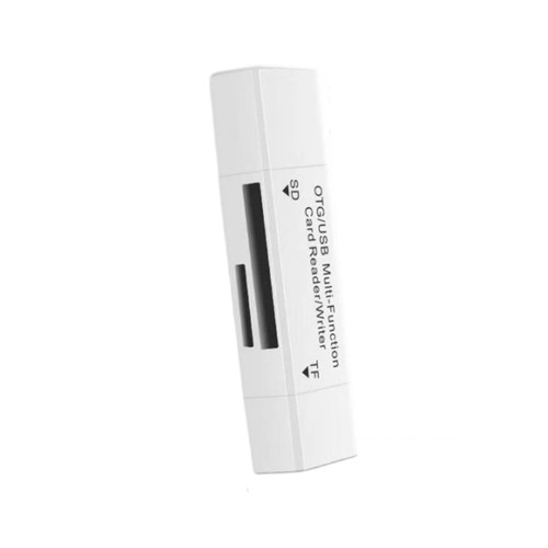 USB C Memory Card Reader Double Slot OTG Adapter Fast File Transfer for Computer - Afbeelding 2 van 10