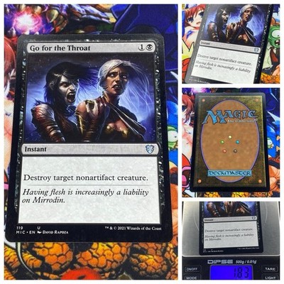 MTG Go For The Throat     NM Magic TCG Commander: Innistrad OG Removal