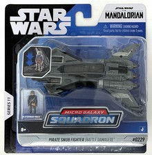 Star Wars Pirate Snub Fighter Battle Damaged Micro Galaxy Squadron 0229