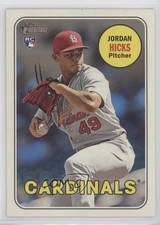 2018 Topps Heritage High Number Action Image Variation SP Jordan Hicks #620 0t2