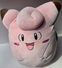 Squishmallow Plush 10" Clefairy Pokemon Jazwares 2024 Pink NWT