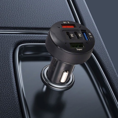 Advanced Safety Multi Port Car Charger Designed for Family Travel Needs - Zdjęcie 6 z 24