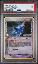 Pokemon Espeon 4/113 EX Delta Species Reverse Holo