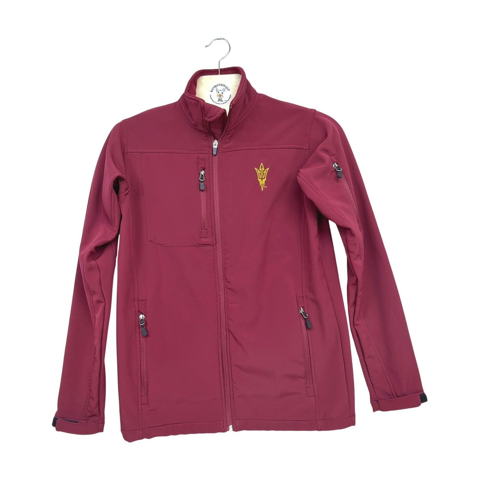 ASU Sun Devils Softshell Jacket Knights Apparel M… - image 1