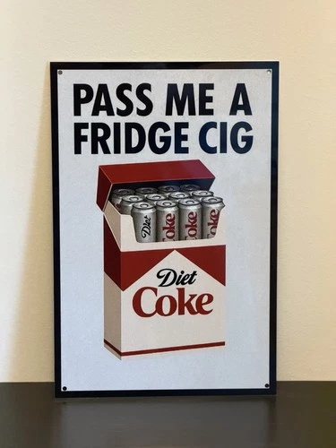 Soda Pop Coke Vintage Style Metal Sign Advertising