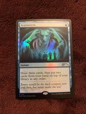 Brainstorm Secret Lair Drop Foil 1162 NM+ Unplayed Magic The Gathering MTG Card