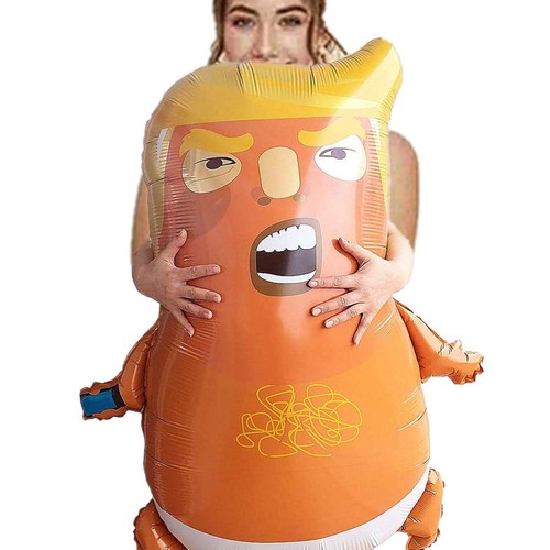 2 Pack Trump Baby Blimp Balloon 25 Inches AM I a Baby Al Film Inflatable Gift US - Picture 2 of 6