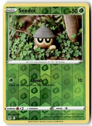 Seedot 011/196 Lost Origin Reverse Holo Common