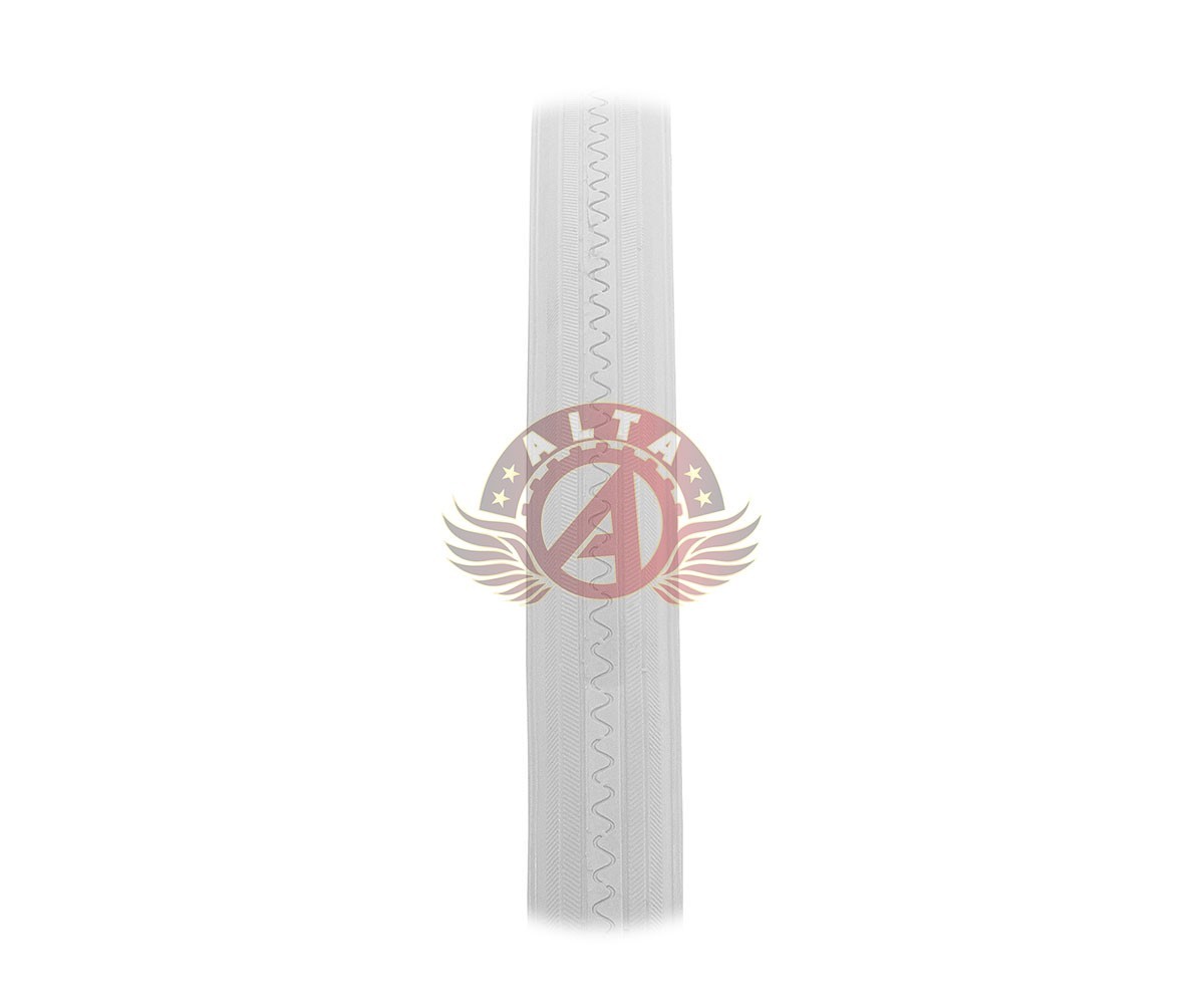 2 ALTA BICYCLE 700 x 28c LIGHTWEIGHT WHITE TOURING TIRES w/60MM PRESTA TUBES.