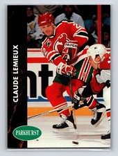 1991-92 Parkhurst - Claude Lemieux #101 New Jersey Devils Hockey Card