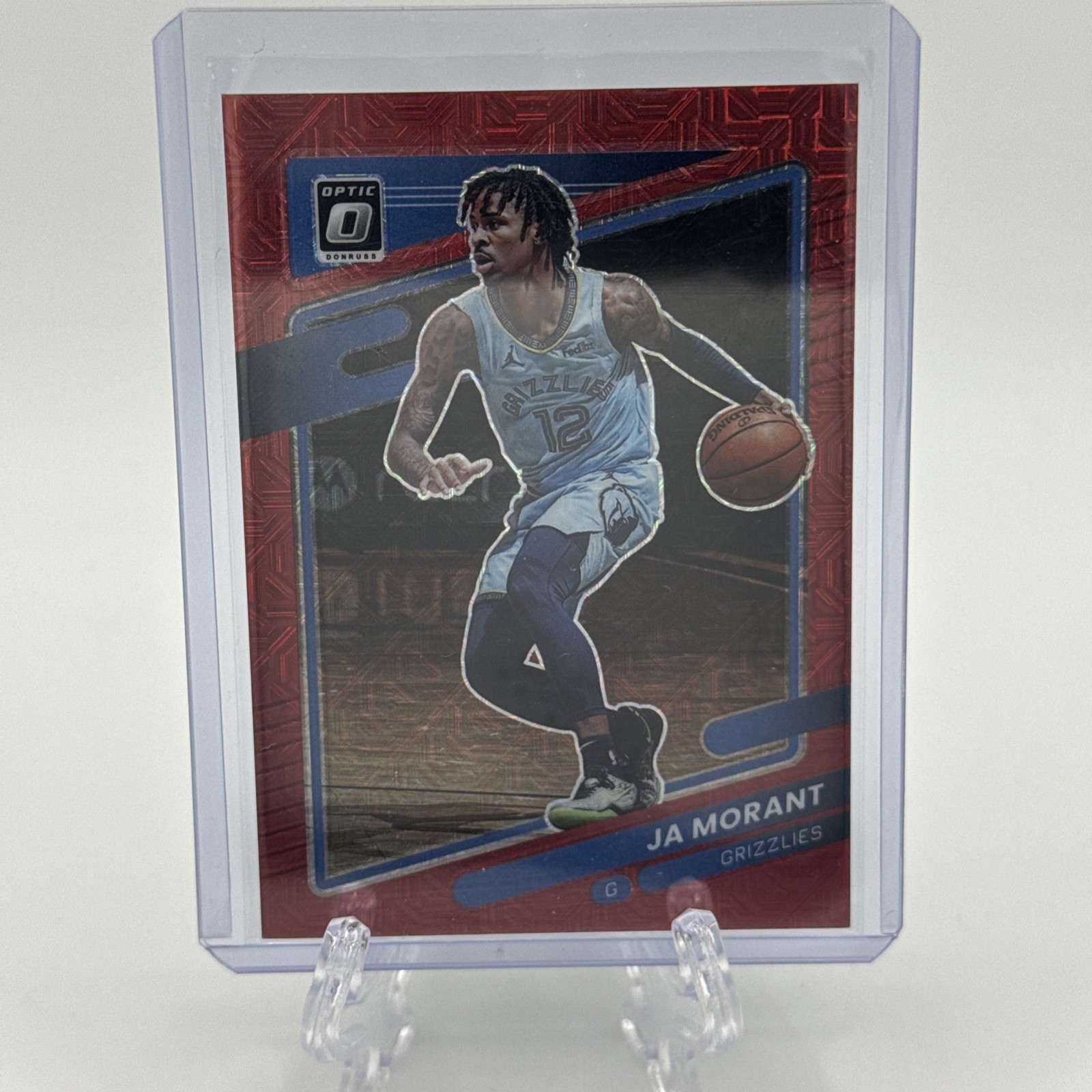 2021-22 Panini Donruss Optic - Ja Morant #144 Choice Red #/88 SP