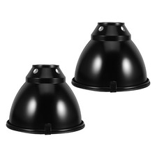 2 Sets Reptile Lamp Dome Heat Hollow Out Design Shade Anti-scald Lampshade