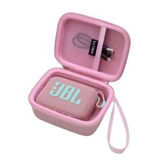 Case for JBL Go 4 /GO 5/Go 3 Ultra-Portable Waterproof JBL GO 4/5/3 Case Pink