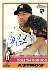 2025 Topps Heritage Real One Autographs #ROACG Colton Gordon HN Auto - NM-MT