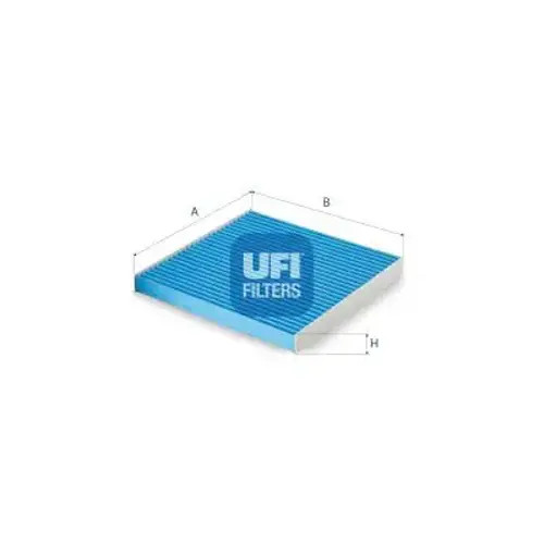 Cabin filter with antibacterial action 34.286.00 UFI for PEUGEOT CITROËN