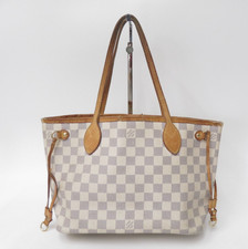 echt Louis Vuitton Damier Azur Neverfull PM Beuteltasche Tasche Handtasche...