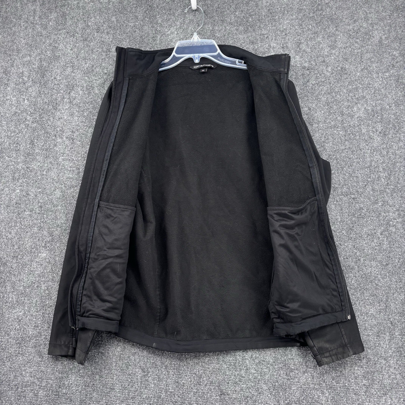 Port Authority Black Core Soft Shell Uniform Jack… - image 8