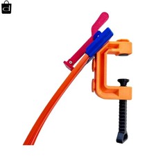 Clamp and 2 Lane Starter Gate Compatible with Hot Wheels Starting Gate  Clam