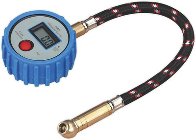 #ad Sealey Tyre Pressure Gauge Digital With Leader Hose amp; Quick Release $188.35