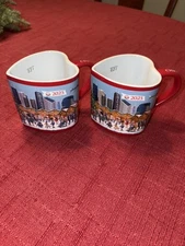 Chicago Christkindlmarket 2025 Christmas Mug German Market 2 Heart Shaped Mugs