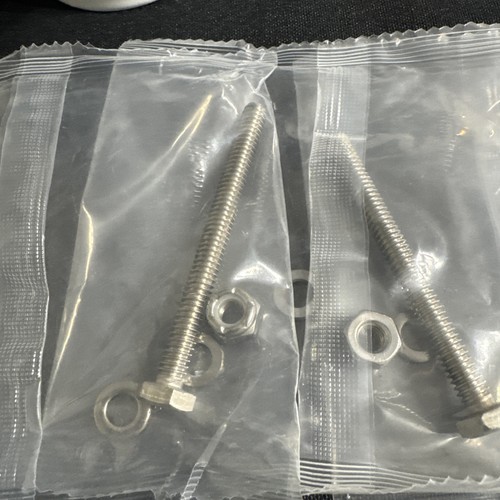Juego de 4 bridas de aluminio para cubierta de piscina en tierra para tobogán con herrajes - Imagen 5 de 6
