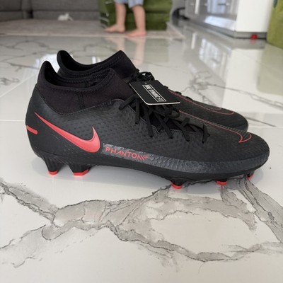 Nike Phantom Size 13 - GT2 Academy Dynamic Fit FG/MG Black Red Cleats