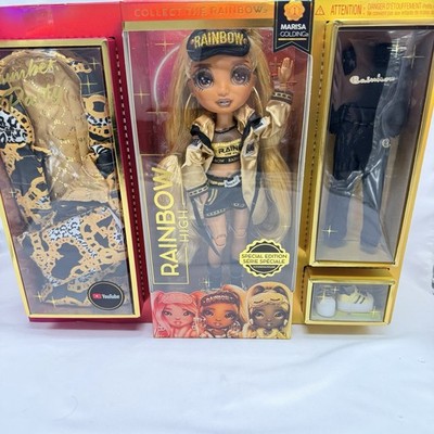 MGA Entertainment Rainbow High Slumber Party Marisa Golding - Gold Fashion Doll