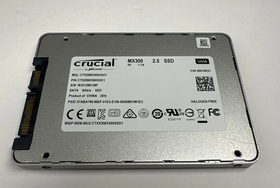 Crucial MX300 525GB 2.5'' SATA III 6Gb/s Internal SSD CT525MX300SSD1 . WORKING