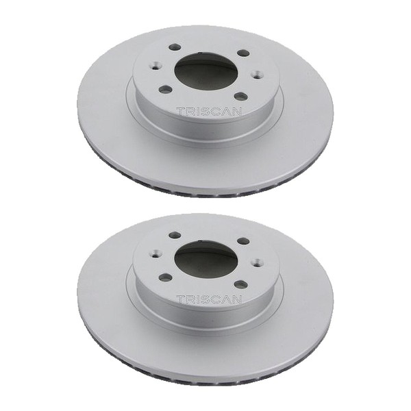 2 Bremsscheiben BelüFtet Ø 256 Mm Triscan Bremsen-Expertise FüR Hyundai Getz-image