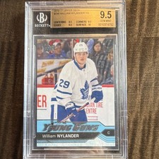 Upper Deck 2016-17 Young Guns William Nylander #249 BGS 9.5 Rookie