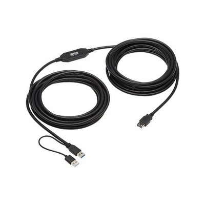 Tripp Lite 32.8ft USB 3.2 Gen 1 Active Extension Repeater Cable M/F U33010M1