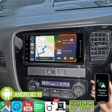 Stereo Radio For 2014-2020 Mitsubishi Outlander Carplay Android15 Swc Fm Sat Nav Stereo Radio For 2014-2020 Mitsubishi Outlander Carplay Android15 Swc Fm Sat Nav