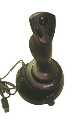 Microsoft SIDEWINDER JOYSTICK X08-59073 Computer PC USB Flightstick Controller