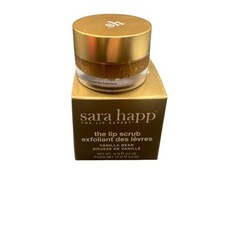 Sara Happ The Lip Expert Lip Scrub Vanilla Bean Sugar Scrub Dry Lips 0.5 Oz/14g