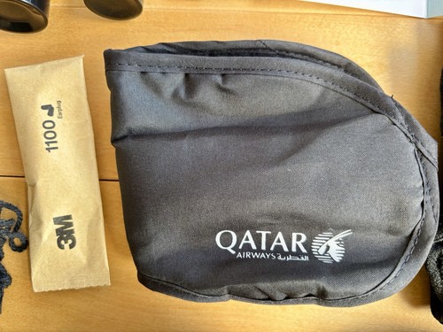 New QATAR AIRWAYS Global Partner Formula 1 Business Pajamas DIPTYQUE Amenity M - Picture 21 of 23