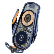 66W Fast Wireless Charging Car Charger Mount Automatic Clamping Car Phone Holder