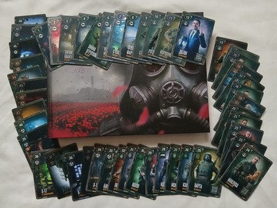 1st edition 1-48 FULL Official card album art book Stalker 2 S.T.A.L.K.E.R