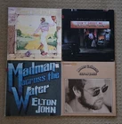 Lot of 4 Elton John vinyl record albums Classic Rock Pop Rock