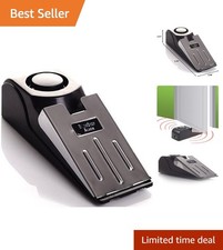Portable Door Stop Alarm with 120db Sound - Essential Home Travel Safety Tool
