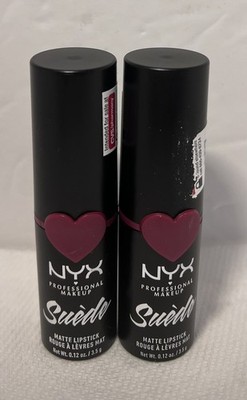 nyx suede matte lipstick-sweet Tooth-Professional Makeup 2pieces