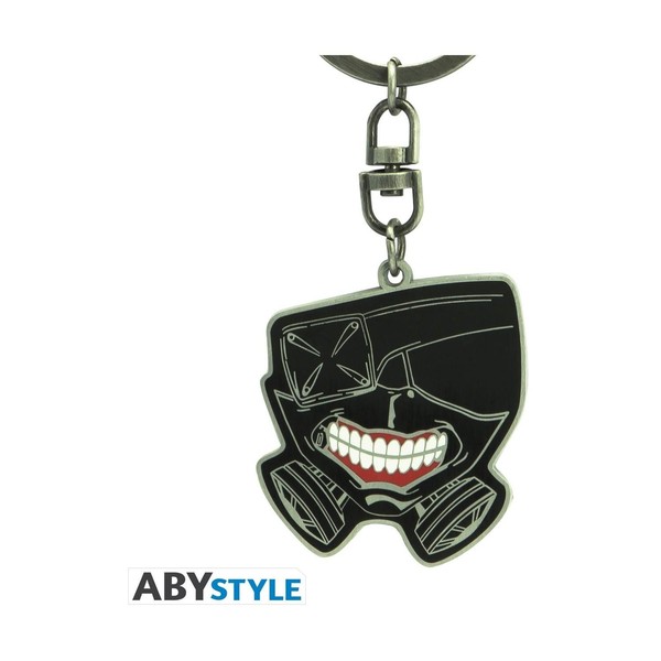 Abysse: Tokyo Ghoul - Mask - SchlüSselanhäNger Aus Metall - Neu & OVP-image